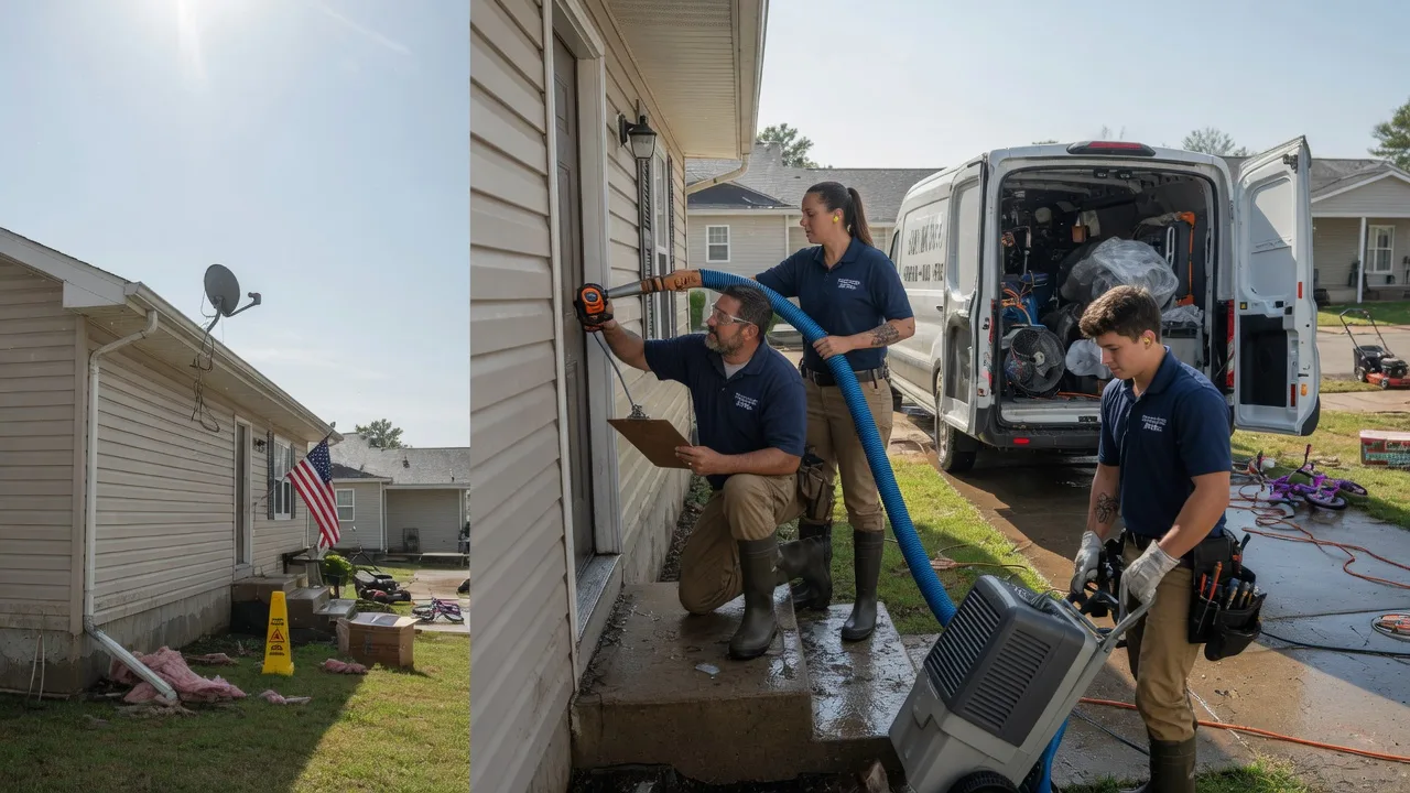 Ceiling Water Damage Restoration in Trinidad, TX near me